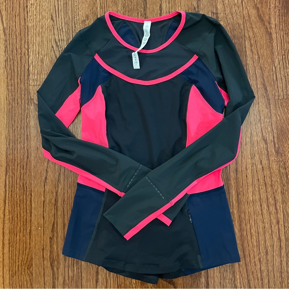 Lululemon Trail Bound Long Sleeve - size 4